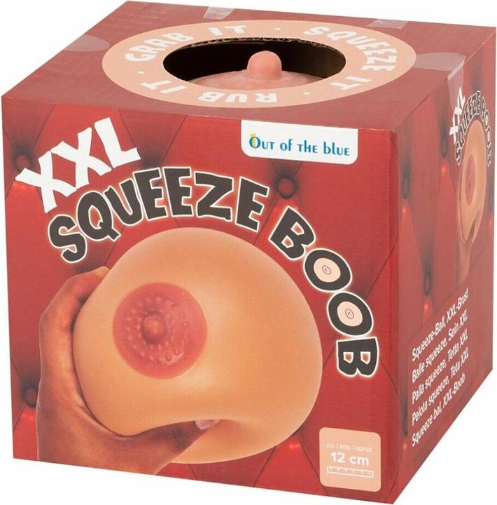 Actual product image CU Anti-stress ball - bust