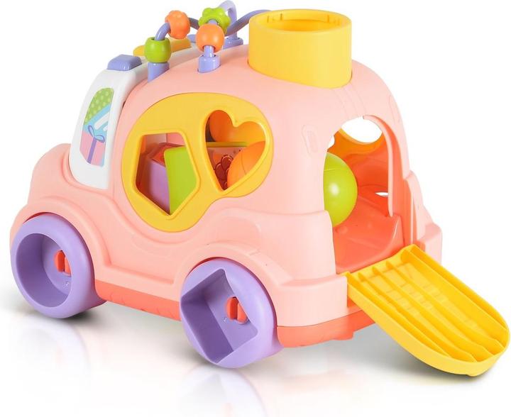 Actual product image Moni Sorting game car music light