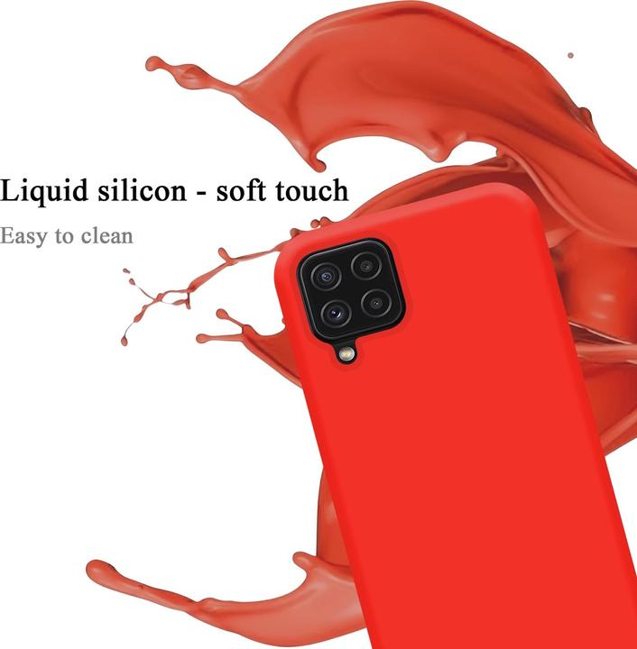 Produktbild Cadorabo TPU Liquid Silicone Case Hülle (Samsung Galaxy M22, Samsung Galaxy A22, Samsung Galaxy A32)