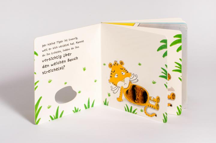 Immagine prodotto Conforta la tigre - un libro da toccare e giocare (Tedesco)
