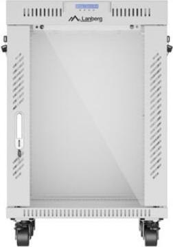 Actual product image Lanberg rack cabinet 15U 600x600 glass (10.86 RU, 19 inch rack)