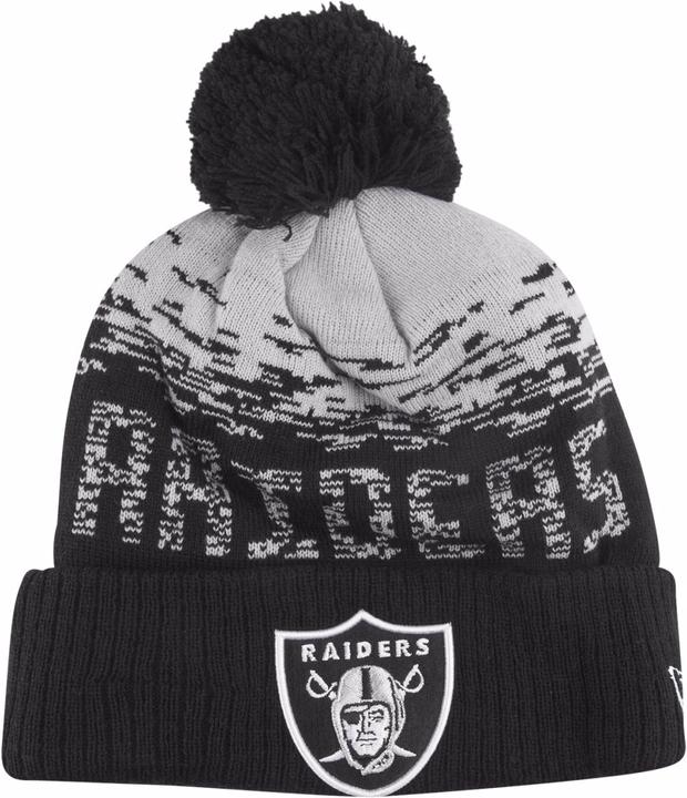 New Era NFL Sport Knit Beanie Oakland Raiders