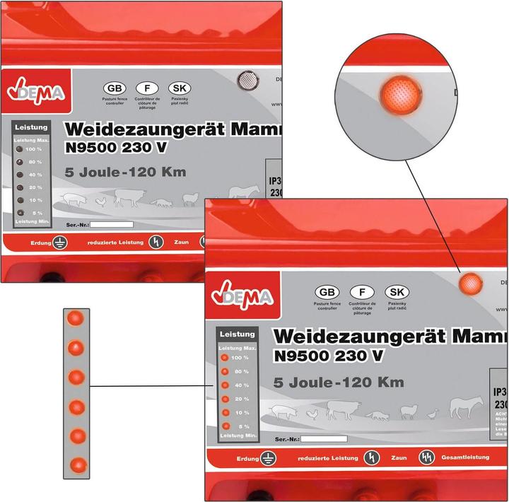 Image du produit Dema Electrificateur Electrificateur 230V Mammut N9500