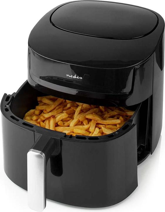 Actual product image Nedis Hot Air Fryer 6.5 l Timer: 60 min Digital Black (EU plug)