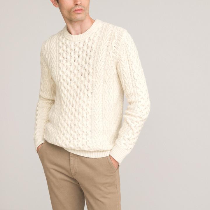 Produktbild La Redoute Collections Pullover mit rundem Ausschnitt (XXL)