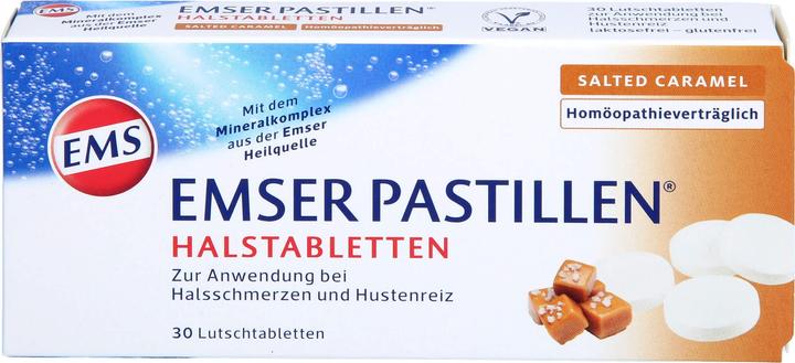 Actual product image Sidroga Emser Pastilles Salted Car (30 Piece)