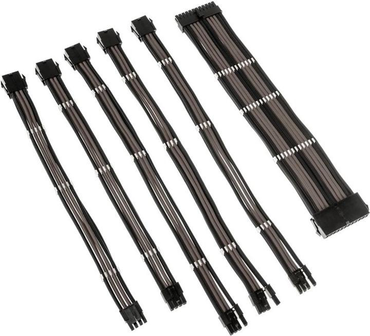 Produktbild Kolink Core Adept Braided Cable Extension Kit - Black/Gunmetal