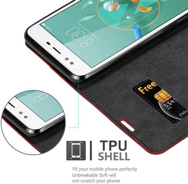 Produktbild Cadorabo Book Invisible Magnet Cover (ZTE Nubia M2 Lite)