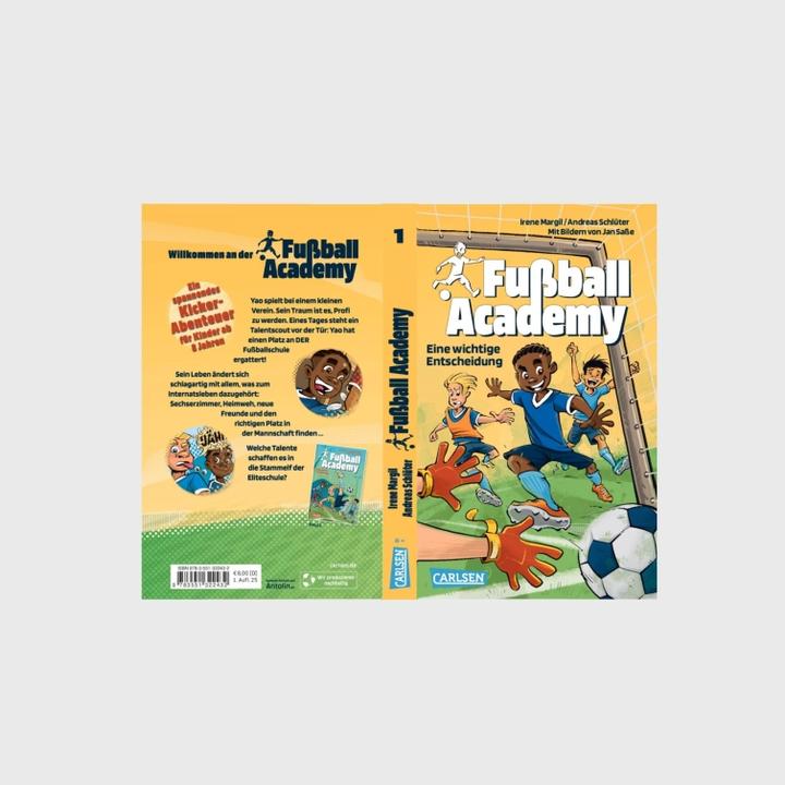 Actual product image Football Academy 1: An important decision (Andreas Schlüter, German)