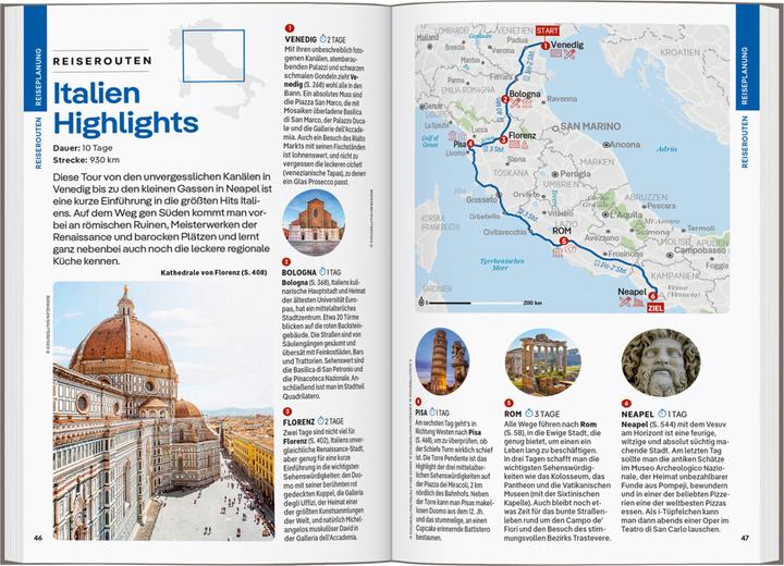 Immagine prodotto Reiseführer Italien (Tedesco, Phoebe Hunt, Federica Bocco, Sara Mostaccio, Stephanie Ong, Julia Buckley, Virginia DiGaetano, Benedetta Geddo, Nicola Williams, Paula Hardy, Duncan Garwood, Stefania Dignoti, Kevin Heist, Eva Sandova, Angelo Zinna, 2023)