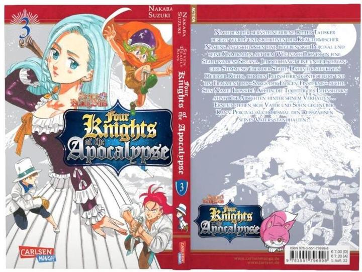 Immagine prodotto Seven Deadly Sins: Four Knights of the Apocalypse 3 (Tedesco, Suzuki Nakaba, 2022)