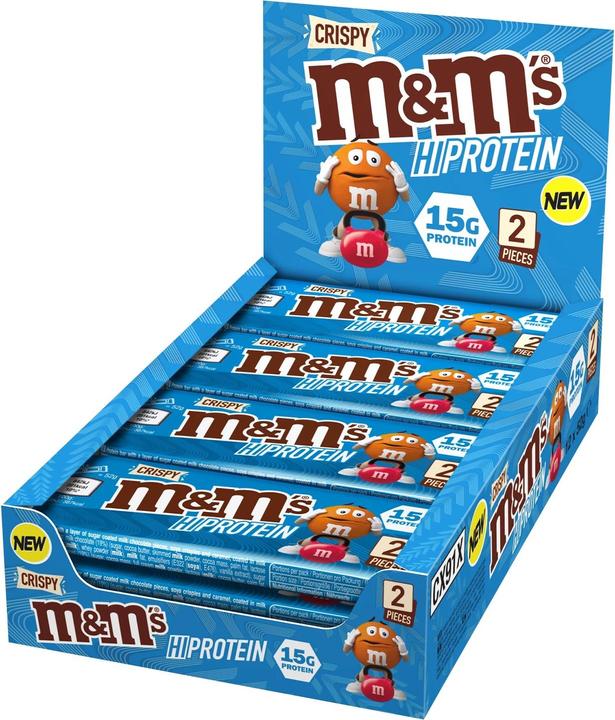 Actual product image M & M's Protein Bar 12x51g M&M's (Milk chocolate, 1 pcs., 721 g)