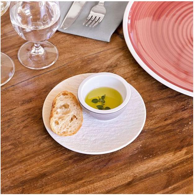Image du produit Villeroy & Boch Brotteller Manufacture Rock blanc (1 x, 16 cm)