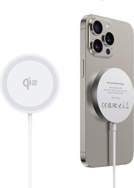 Produktbild Duzzona W18 Qi2 Wireless Charger mit MagSafe (15 W)