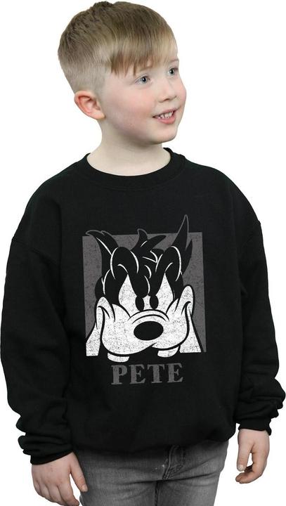 Actual product image Disney Boys Pete Cropped Head Sweatshirt (128)