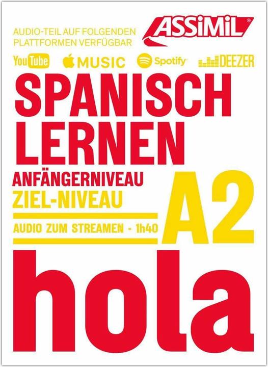 Image du produit Spanisch lernen - Audio-Sprachkurs - Niveau A1-A2 (Allemand, Assimil S. A. S., 2023)