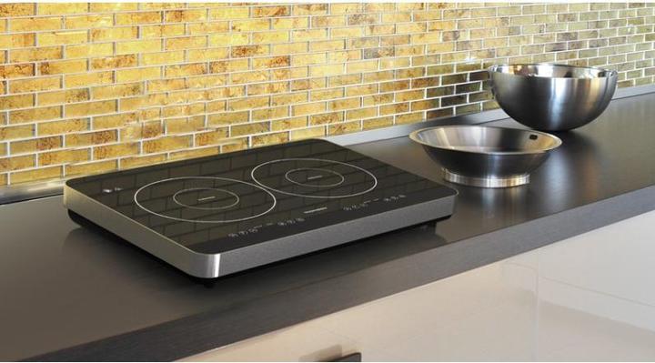 Produktbild Thomson THHP07310 Herd Schwarz Aufsatz-Induktionsherd unterteilt in Bereiche 2 Zone(n)