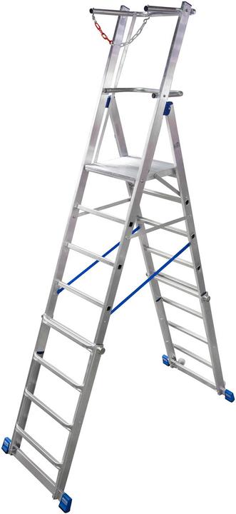 Produktbild Krause Teleskop-Plattformleiter (Gerüst, 50 cm)