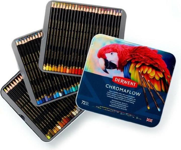 Produktbild Derwent Chromaflow Buntstifte (Mehrfarbig, 72 x)