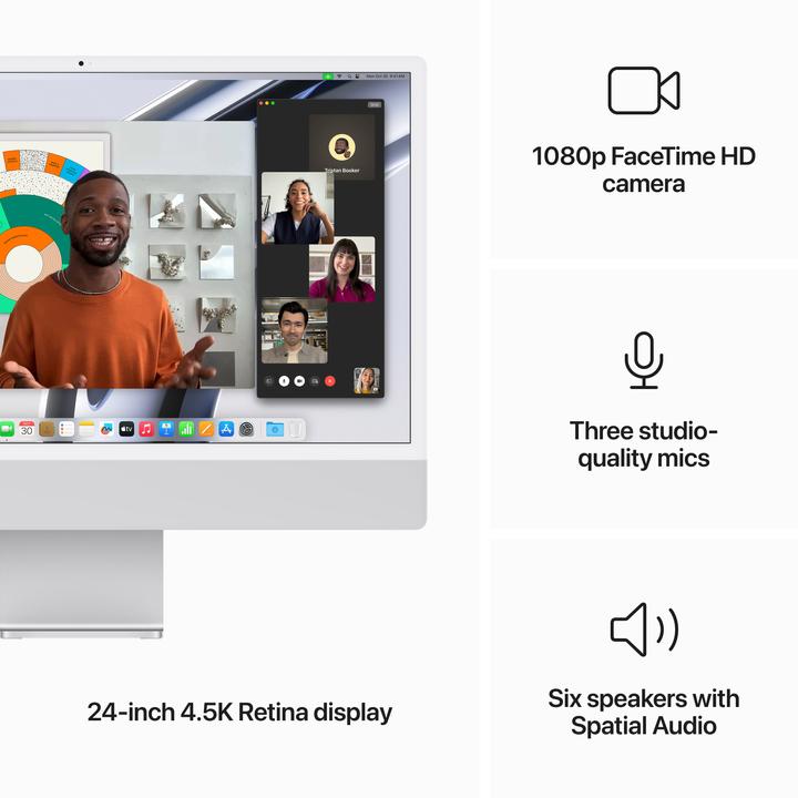 Actual product image Apple iMac 2023 (M3, 8 GB, 256 GB, M1)