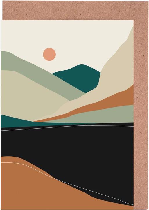 Image du produit Juniqe Gebirgssee - Paysages abstraits (15 pcs)