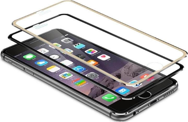 Actual product image G-Case iPhone 8 Plus 3D Screen Protector Aluminium Frame (1 Piece, Apple iPhone 8 Plus)