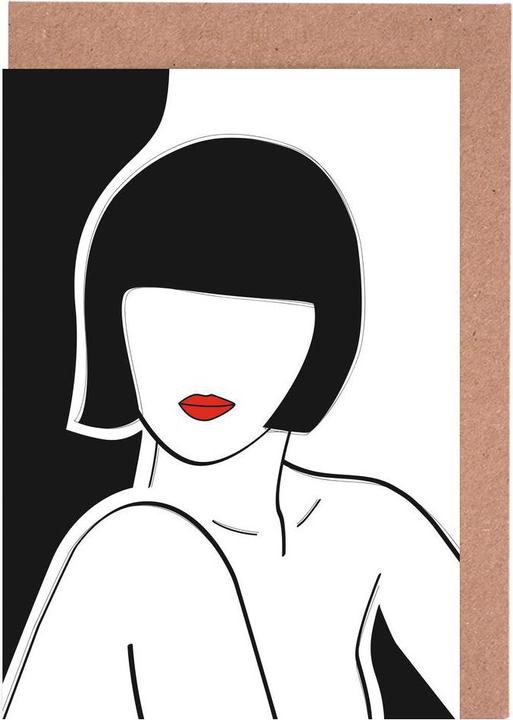 Actual product image Juniqe Secret Lady - Portraits (10 pcs.)
