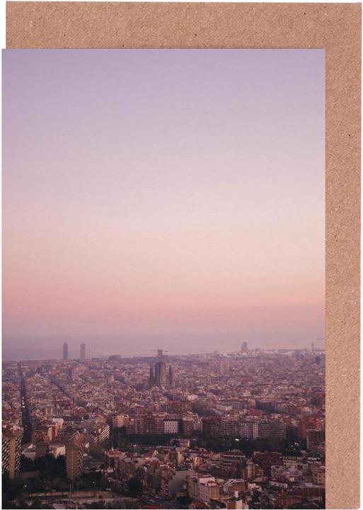 Actual product image Juniqe Barcelona - Spain - Skies & Clouds (5 pcs.)