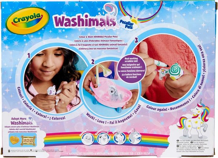 Image du produit Crayola Set d'animaux fabuleux Washimals
