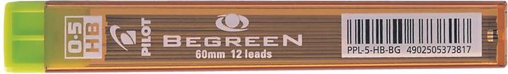 Image du produit Pilot Stylo BeGreen, graphite, 0,5 mm, HB, étui de 12 pcs. (Recharger, Graphite)