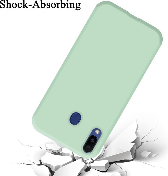 Immagine prodotto Cadorabo Copertura della cassa del silicone liquido TPU (Samsung Galaxy M20)