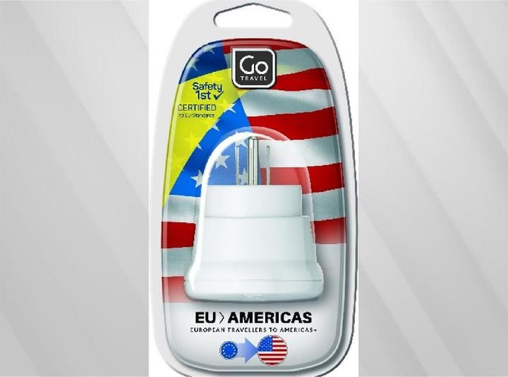 Actual product image Go Travel EU - USA Adaptor