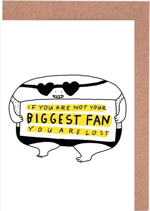 Actual product image Juniqe Big Fan - Funny (15 pcs.)