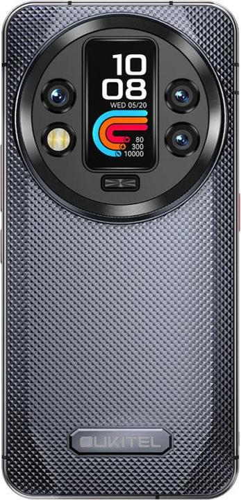 Immagine prodotto Oukitel WP200 Pro (6.7" - NFC - Ecouteur Bluetooth Intégré - 1 To, 24 Go RAM) Gris