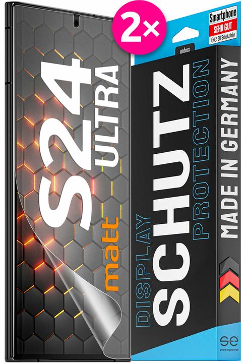 Image du produit Smart Engineered se 3D Film de protection Samsung Galaxy S24 Ultra antireflet (lot de 2) (2 pièce(s), Samsung Galaxy S21)
