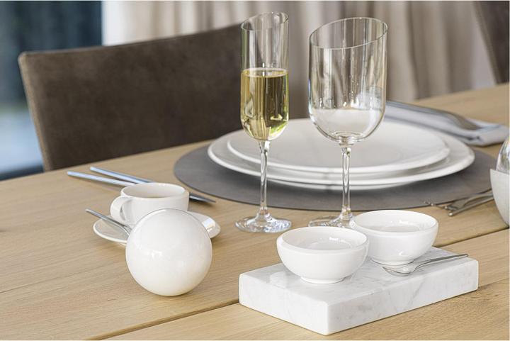 Actual product image Villeroy & Boch Champagne Goblet, Set of 4 NewMoon (18 cl, 4 Glasses, Champagne glasses)