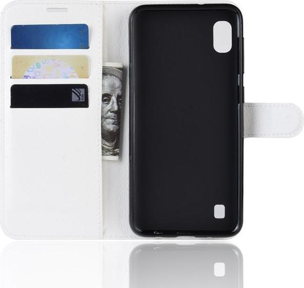Produktbild MU Classic Litchi Leder Bookcover Series (Samsung Galaxy A10)