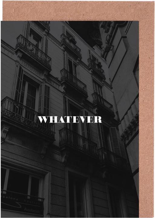 Actual product image Juniqe Whatever - Typography & Symbols (15 pcs.)