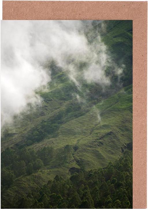 Actual product image Juniqe Hiking through Greens & Clouds - Skies & Clouds (15 pcs.)