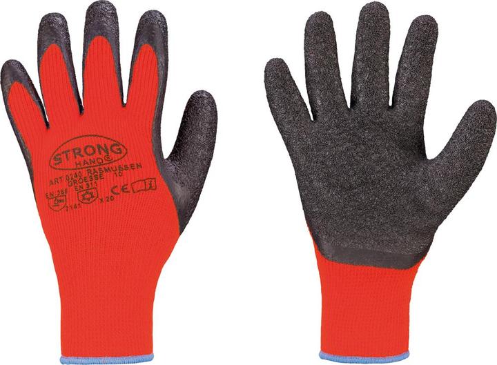 Produktbild Stronghand Kälteschutzhandschuhe Rasmussen Grösse 9 orange/schwarz EN 388, EN 511 PSA-Kategorie II (9)