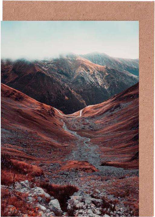 Actual product image Juniqe Romanian Mountains III - Abstract Landscapes (5 pcs.)