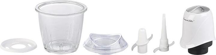 Actual product image Rosenstein & Söhne Electric Mini Chopper with 4 Blades & Glass Container (300 W)