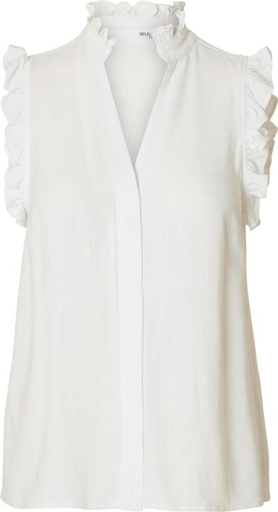 Actual product image Selected Femme Slfviva Sl Ruffle Top Noos (40)