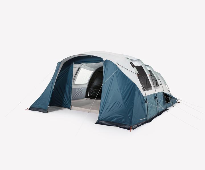 Produktbild Quechua Familienzelt Stangenaufbau - Arpenaz 6.3 F&B 6 Personen 3 Kabinen (25.75 kg, 6 Personen)