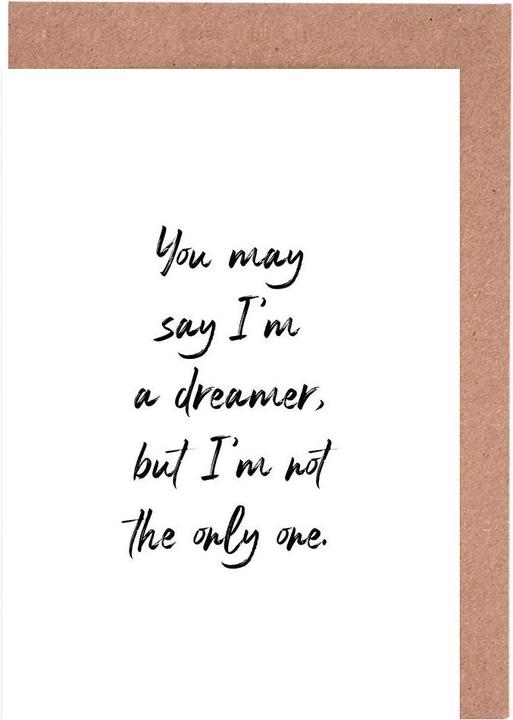 Image du produit Juniqe A Dreamer - Typographie & symboles (15 pcs)