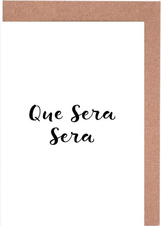 Produktbild Juniqe Que Sera, Sera - Motivation (15 Stk.)