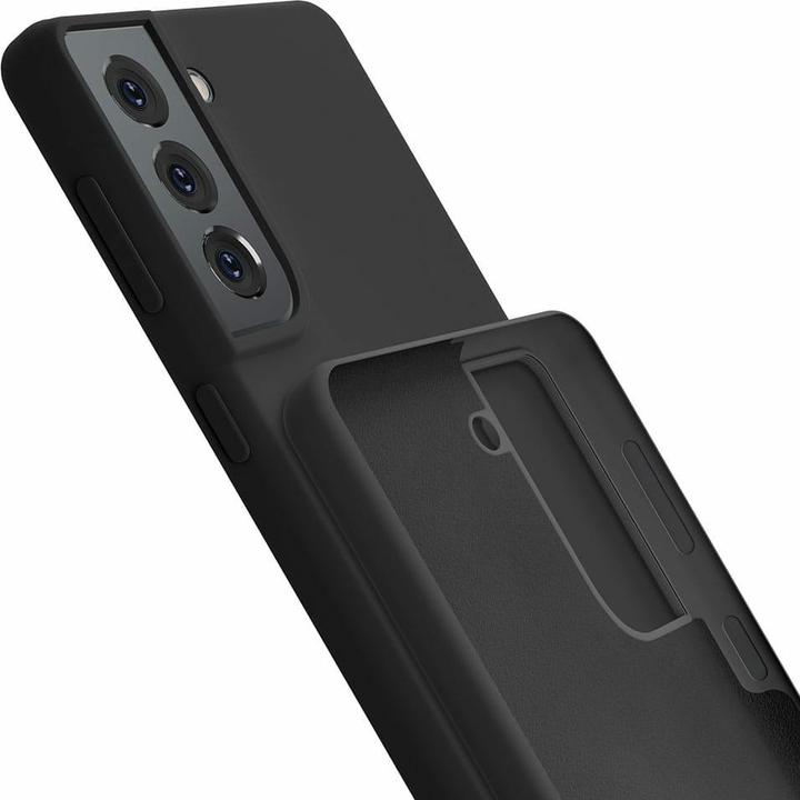 Image du produit 3MK Silicone Case Sam S22 5G S901 czarny/black (Samsung Galaxy S22 5G)