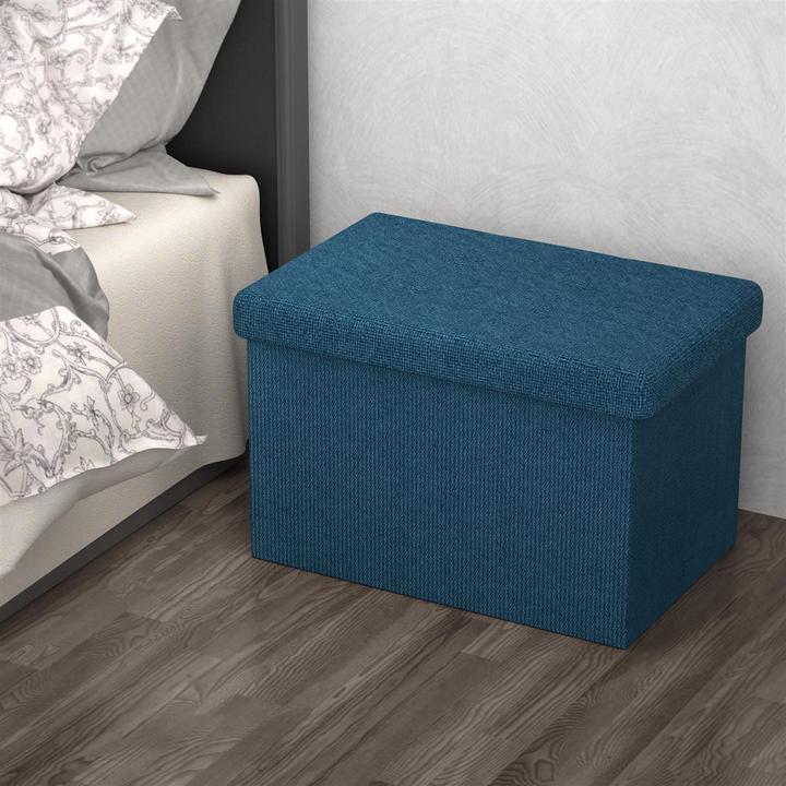 Actual product image Intirilife Bench 49x30x30 cm OCEAN BLUE (30.49 cm)