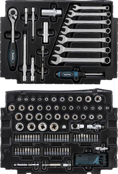 Actual product image Makita Tool set (120 pieces)