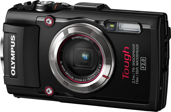 Olympus Tough TG-3, Unterwasserkamera, FullHD, Stossfest (1/2,3'')